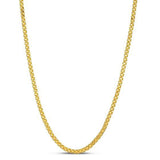 14k Yellow Gold Bismark Chain (2.50 mm) thumbnail 2