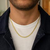 14k Yellow Gold Bismark Chain (2.50 mm) thumbnail 5