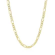 Load image into Gallery viewer, 10k Yellow Gold Lite Figaro Chain (3.70 mm)