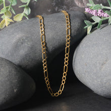 Load image into Gallery viewer, 10k Yellow Gold Lite Figaro Chain (3.70 mm)