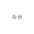 14K yellow gold ring with round diamond and VS2 clarity