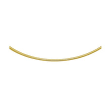 Load image into Gallery viewer, 14k Yellow Gold Classic Omega Style Necklace (2.00 mm)