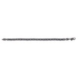 Sterling Silver Black Ruthenium Plated Oval Link Chain (5.60 mm) thumbnail 4