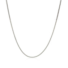 Load image into Gallery viewer, 14k White Gold Gourmette Chain 1.0mm (1.00 mm)