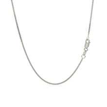 Load image into Gallery viewer, 14k White Gold Gourmette Chain 1.0mm (1.00 mm)