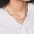 10K yellow gold Cuban curb chain with flat interlocked links at 2.60 mm