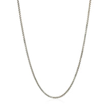 Load image into Gallery viewer, Sterling Silver 1.4mm Adjustable Box Chain (1.40 mm)