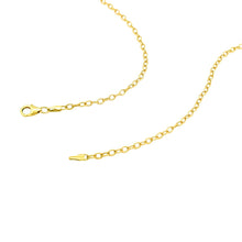 Load image into Gallery viewer, 14k Yellow Gold Pendant Chain with Textured Links (2.50 mm)