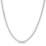 Ice Barrel Chain in 14k White Gold (3.14 mm) thumbnail 2