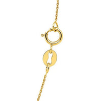 14k Yellow Gold Cable Link Chain (0.50 mm)