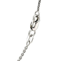 14k White Gold Diamond Cut Cable Link Chain (1.30 mm)