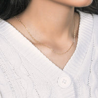 14k Yellow Gold Solid Figaro Chain (1.30 mm)