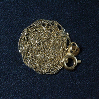 14k Yellow Gold Singapore Chain (1.10 mm)
