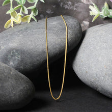 Load image into Gallery viewer, 14k Yellow Gold Diamond Cut Round Wheat Chain (0.60 mm)