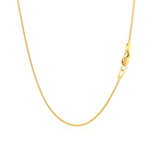 Load image into Gallery viewer, 10k Yellow Gold Wheat Chain 1.0mm (1.00 mm)