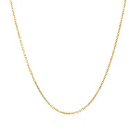 10k Yellow Gold Cable Chain (1.10 mm)