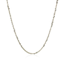 Load image into Gallery viewer, Rhodium Plated Sterling Silver Sparkle Style Chain (1.60 mm)