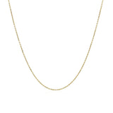 10k Yellow Gold Cable Link Chain (0.50 mm) thumbnail 2
