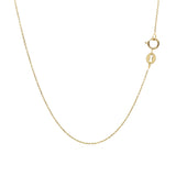 10k Yellow Gold Cable Link Chain (0.50 mm) thumbnail 3