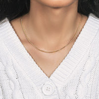 14k Yellow Gold Foxtail Chain (1.00 mm)