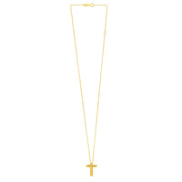 14K Yellow Gold Helium Initial T Pendant