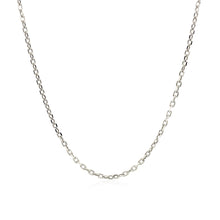 Load image into Gallery viewer, Sterling Silver Rhodium Plated Cable Chain (1.50 mm)