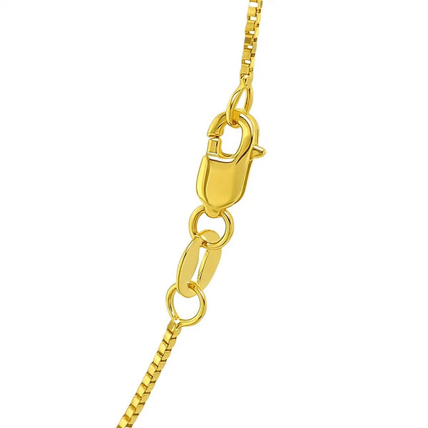 14k Yellow Gold Classic Box Chain (0.75 mm)