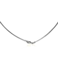 14k White Gold Classic Omega Style Chain (2.00 mm)