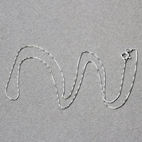 10k White Gold Classic Box Chain (0.45 mm)