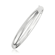 Load image into Gallery viewer, Classic Bangle in 14k White Gold (5.00 mm)