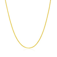 14k Yellow Gold Classic Box Chain (0.68 mm)