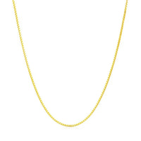 14k Yellow Gold Octagonal Box Chain (1.00 mm)