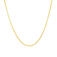 14k Yellow Gold Classic Box Chain (0.85 mm)