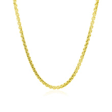 Load image into Gallery viewer, 14k Yellow Gold Round Box Chain (2.50 mm)