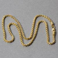 14k Yellow Gold Round Box Chain (2.50 mm)