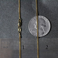 14k Yellow Gold Milano Chain (1.10 mm)