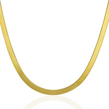 Load image into Gallery viewer, 14k Yellow Gold Super Flex Herringbone Chain (4.60 mm)