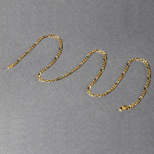 Load image into Gallery viewer, 14k Yellow Gold Solid Figaro Chain (3.00 mm)