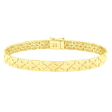 Nature Inspired Clover Bracelet in 14K Yellow Gold  (6.50 mm) thumbnail 2