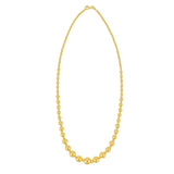 Graduated Bead Pallina Necklace in 14K Yellow Gold thumbnail 2