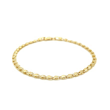 Load image into Gallery viewer, 14k Yellow Gold Heart Bracelet (3.00 mm)