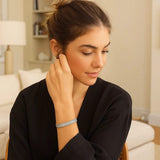 14k White Gold Glacier Bracelet (8.10 mm) thumbnail 5