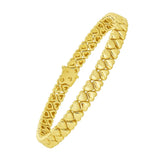 14K Yellow Gold Sweetheart Link Bracelet (7.00 mm) thumbnail 1