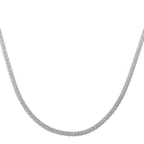 Ice Barrel Chain in 14k White Gold (3.1 mm) thumbnail 2