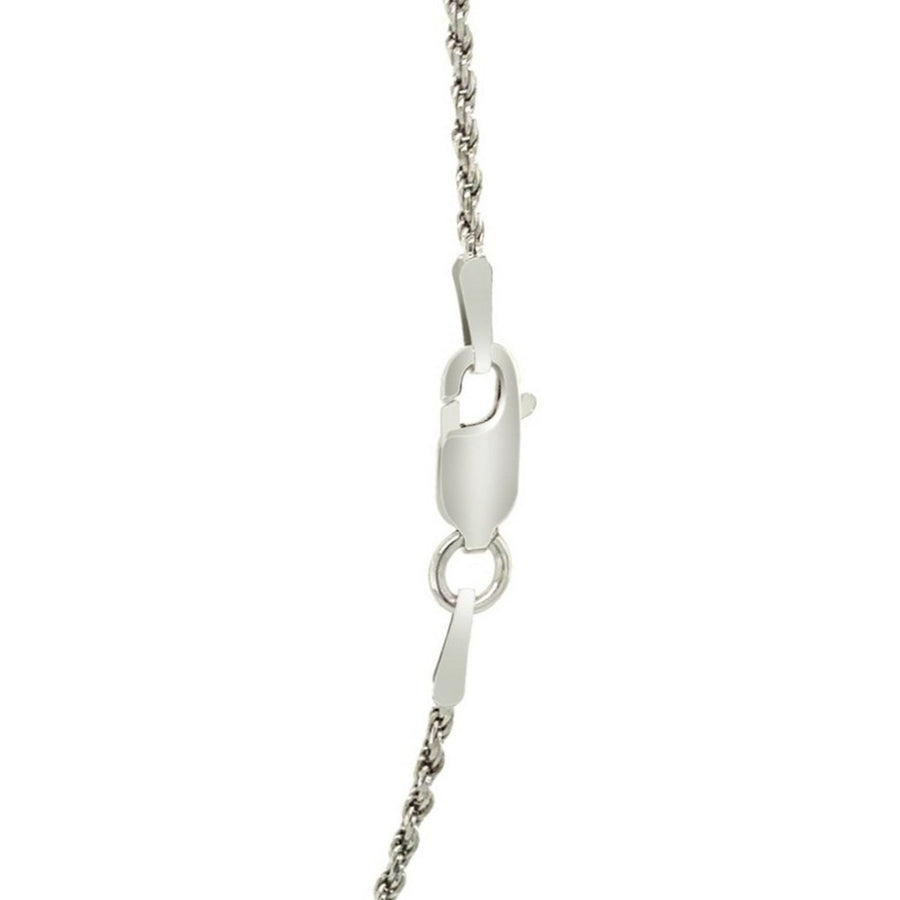 Sterling Silver Diamond Cut Rope Style Chain (1.40 mm)