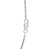 Sterling Silver Diamond Cut Rope Style Chain (1.40 mm)