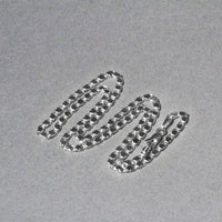 2.9mm 14k White Gold Heart Chain