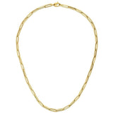 10K Yellow Gold Lite Paperclip Chain (4.20 mm) thumbnail 1