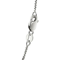 14k White Gold Octagonal Box Chain (1.00 mm)