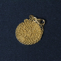 14k Yellow Gold Oval Cable Link Chain (1.20 mm)